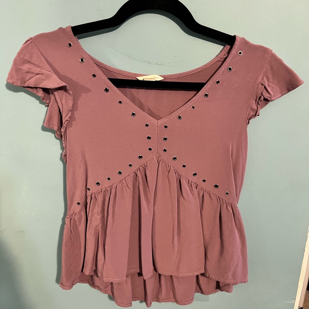 Aeropostale Pink short sleeve top